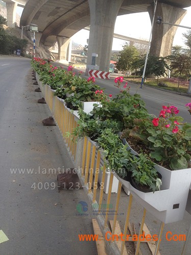 道路隔离花箱